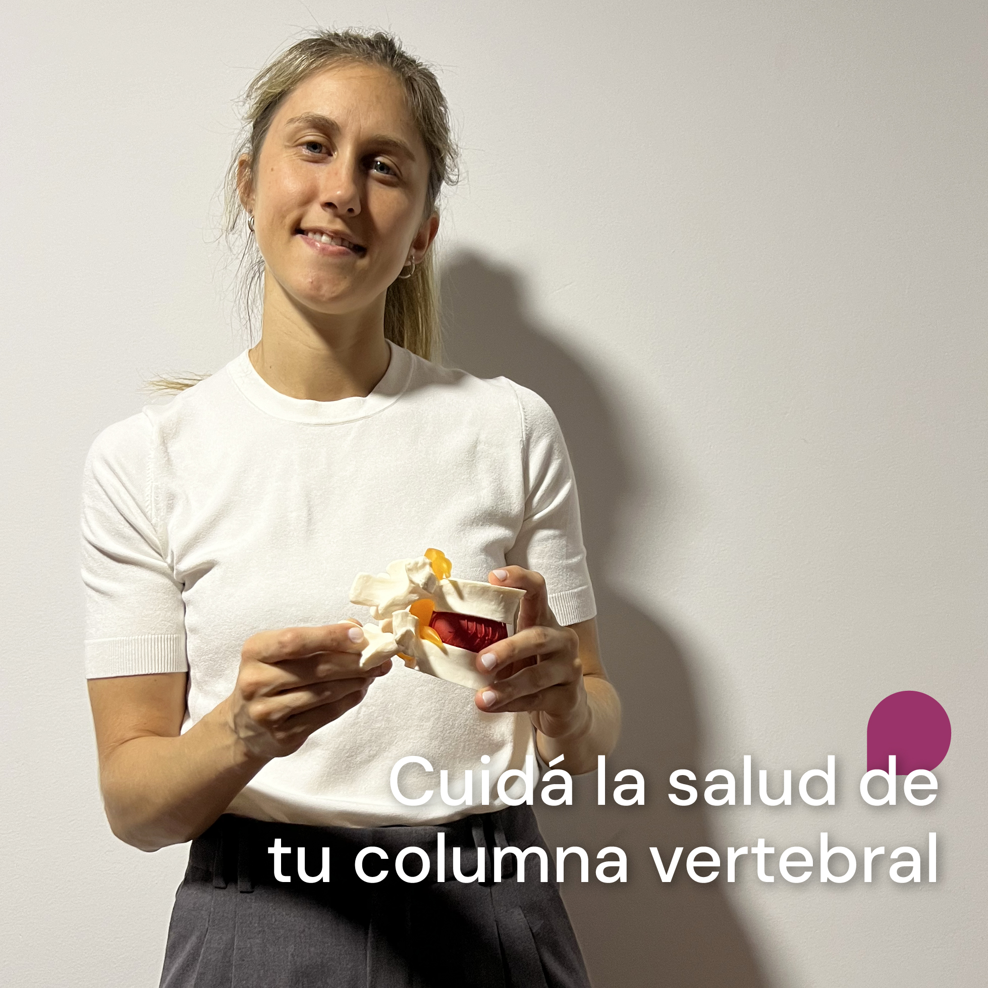 Indicios de una columna vertebral descuidada